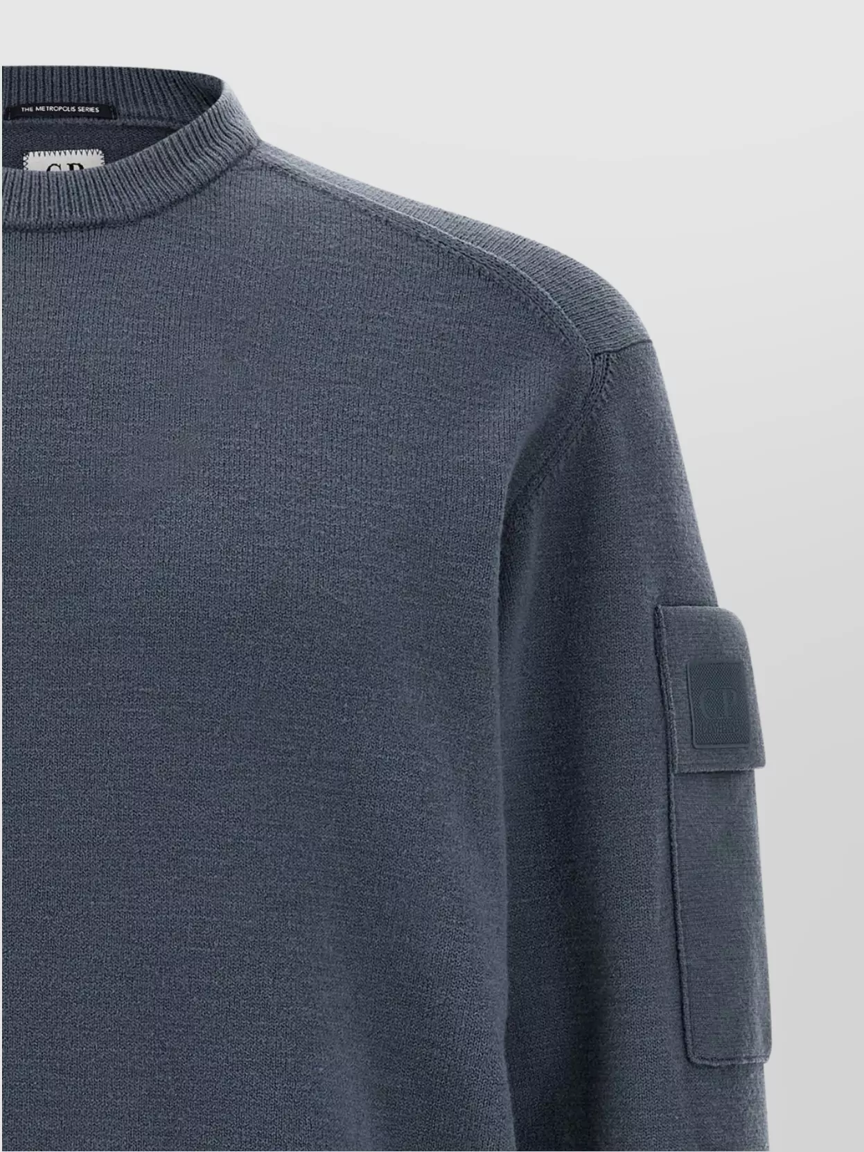 C.p. Company Extrafine Wool Sweater Sweaters And Cardigans Blue In Blue