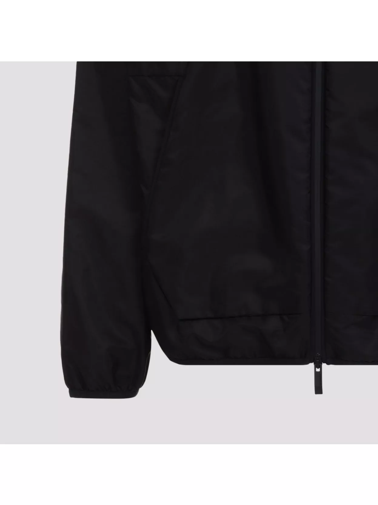 Shop Moncler Granier Hooded Jacket Zip Pockets