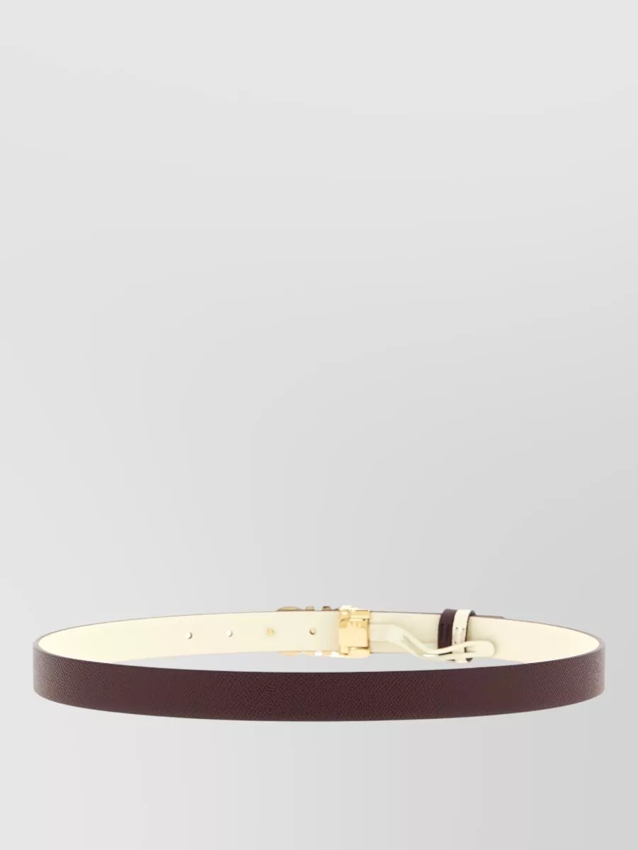 Ferragamo Leather Reversible Belt
