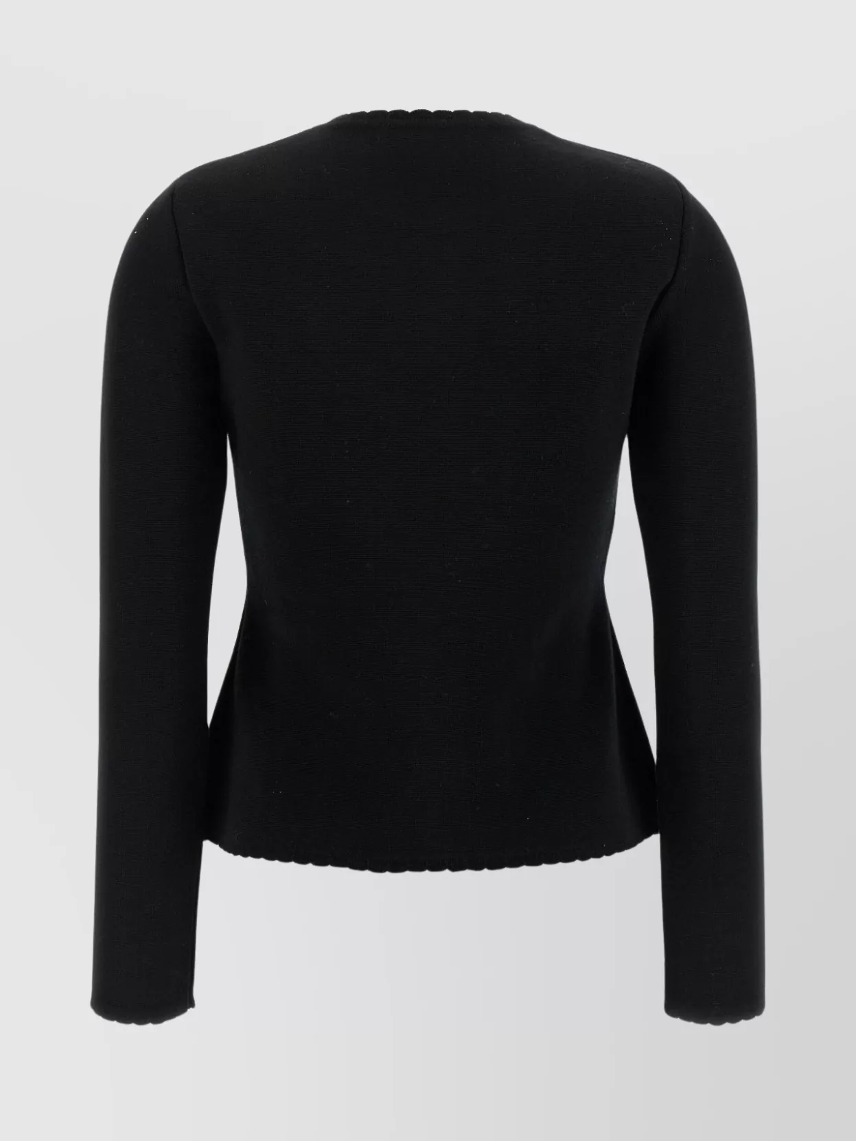 Moschino Metallic-trim Tailored Blazer In Black