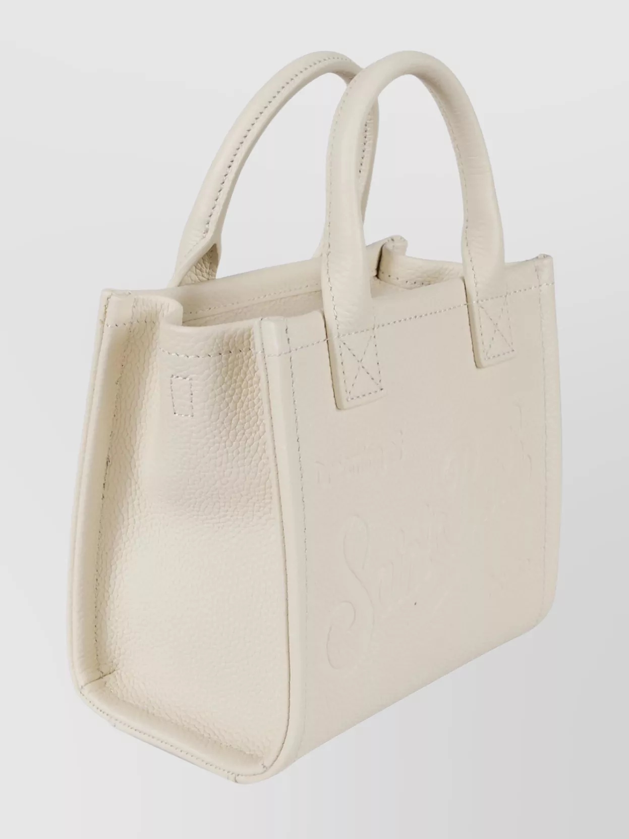Mc2 Saint Barth Structured Tote Bag Top Handles