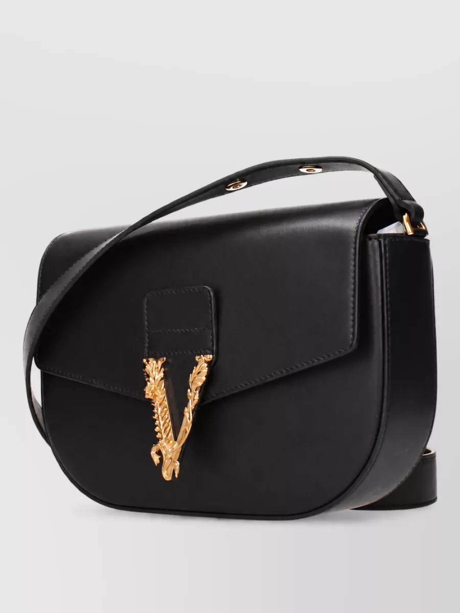 Versace Leather Shoulder Bag