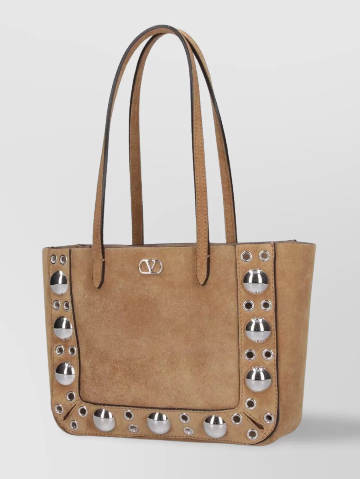 Valentino Garavani Studded Dual Handle Tote Bag