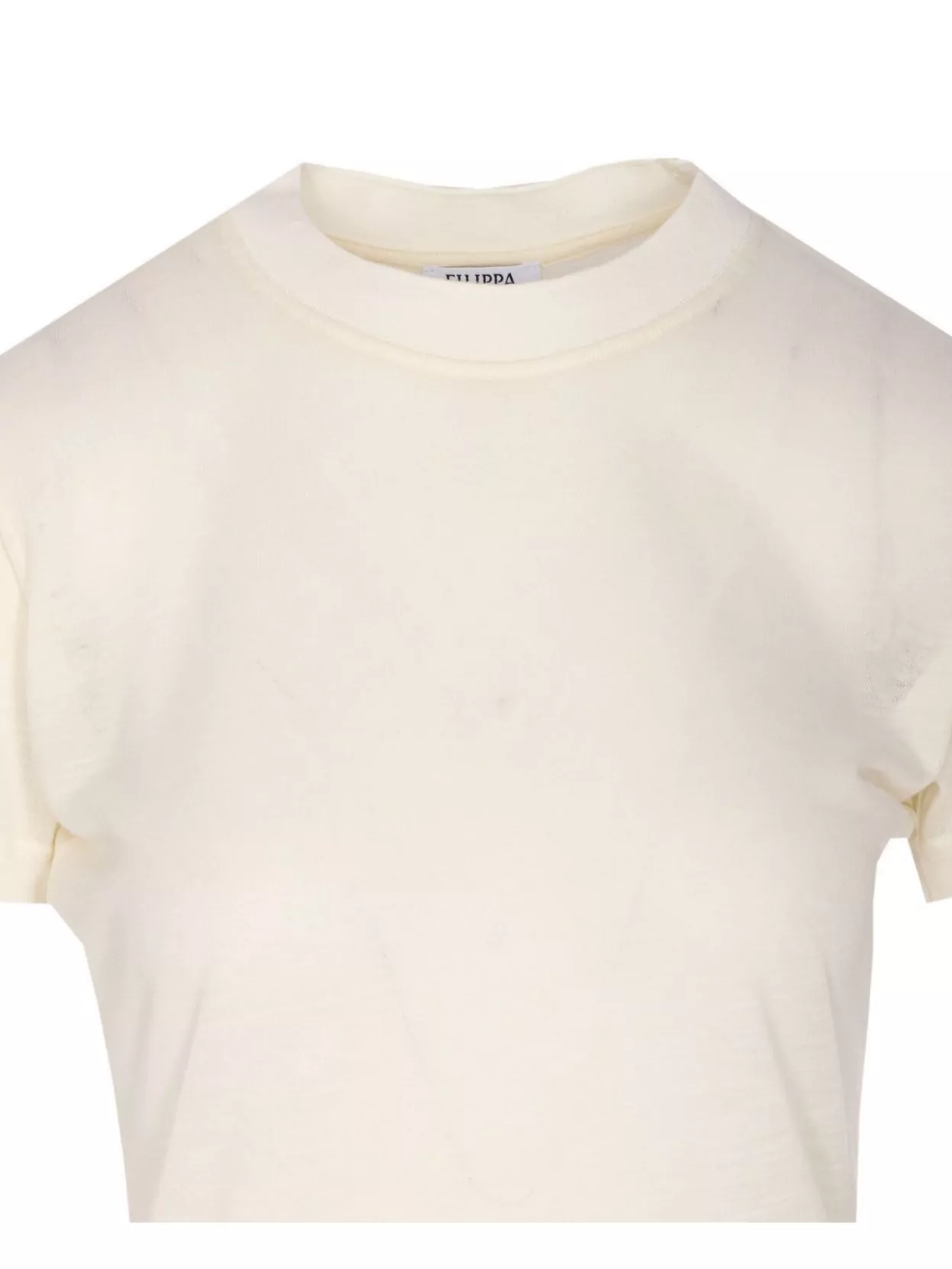 Filippa K Short Sleeve Crew Neck Lyocell Top