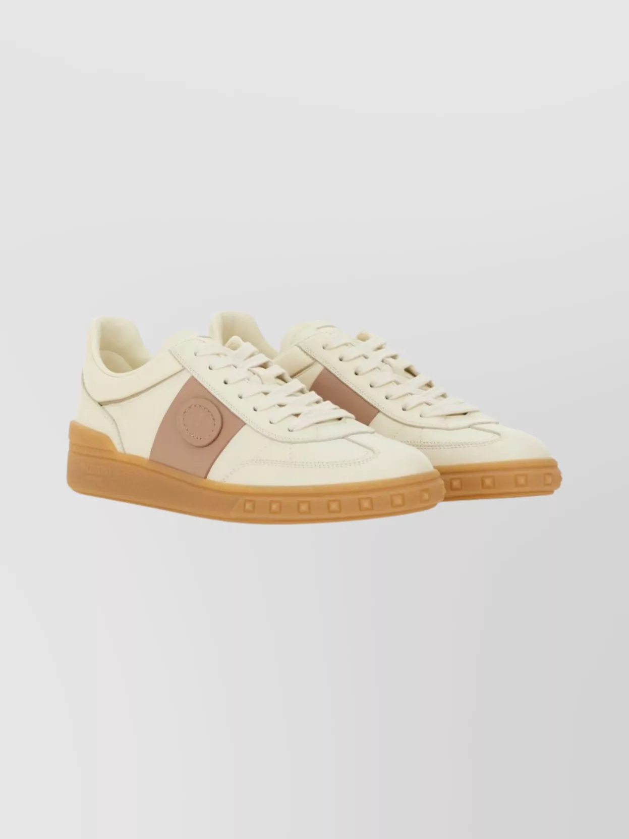 Valentino Garavani Low-Top Round Toe Sneakers For Everyday Wear
