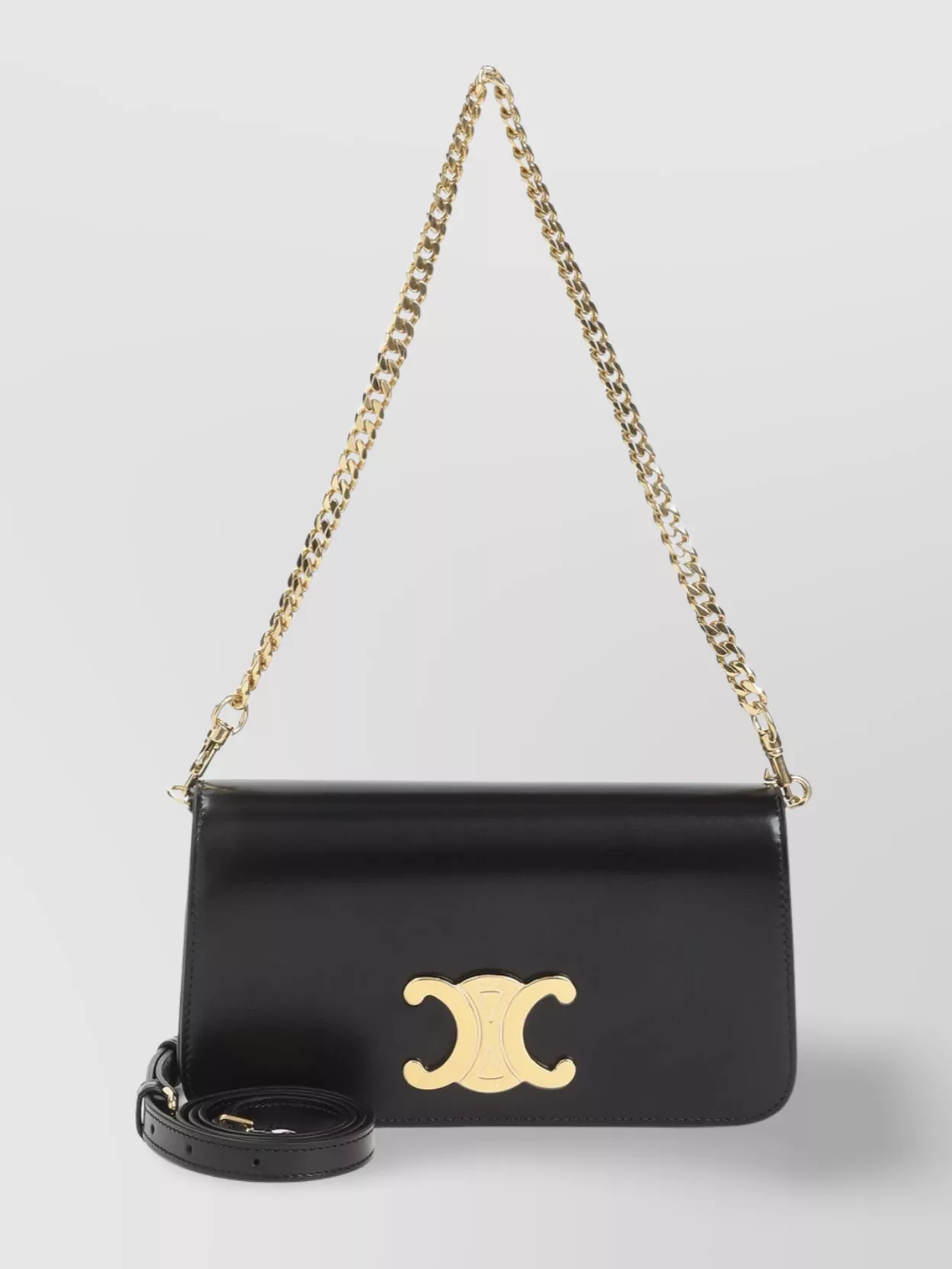 Celine Chain Strap Multi-Pocket Shoulder Bag