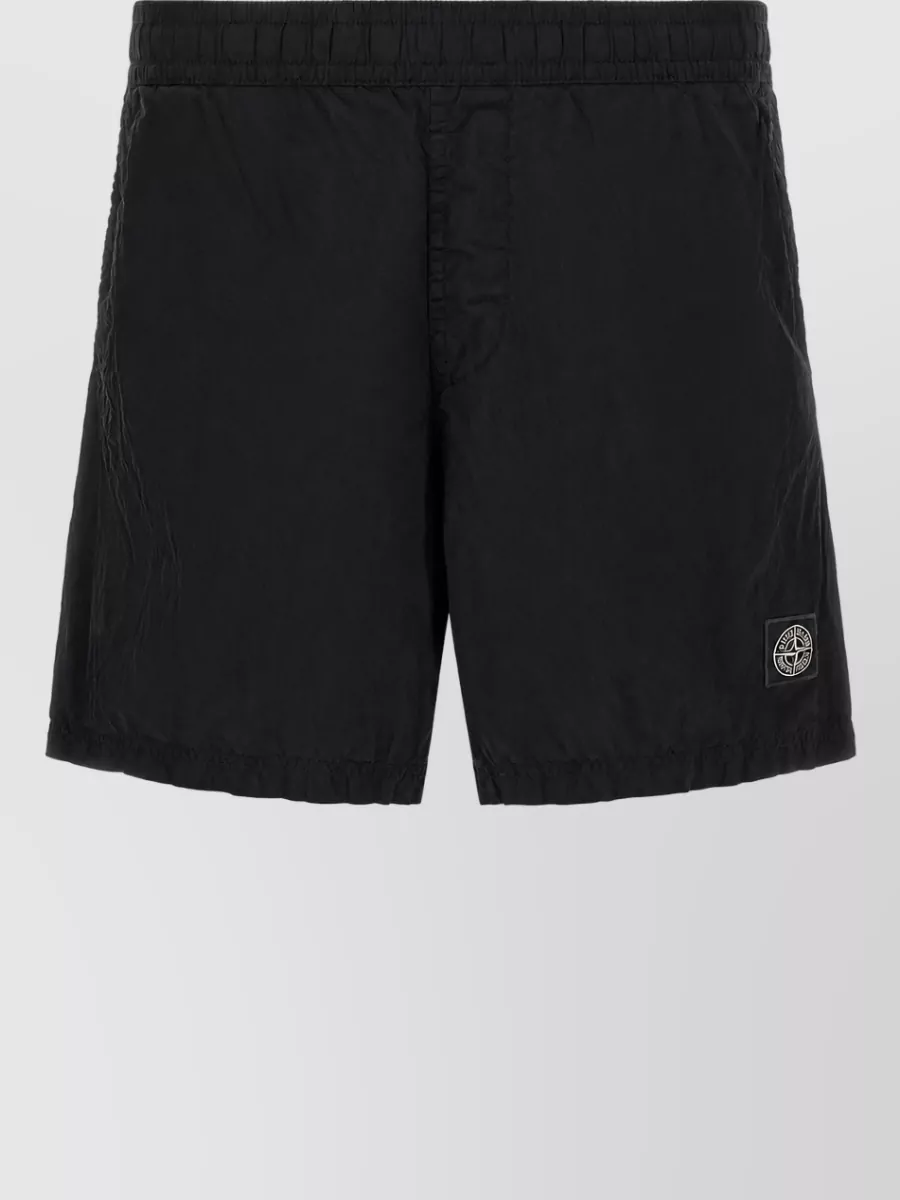 Stone Island nylon swim shorts