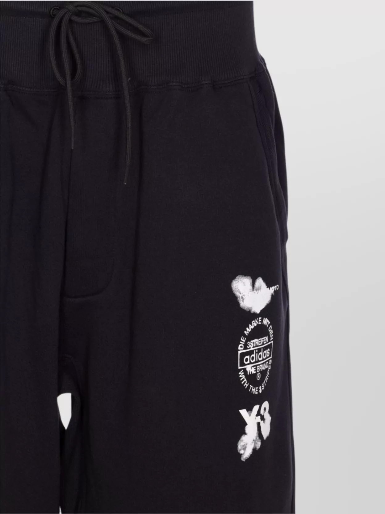 Y-3 Logo Trackpants Cuffed Bottoms