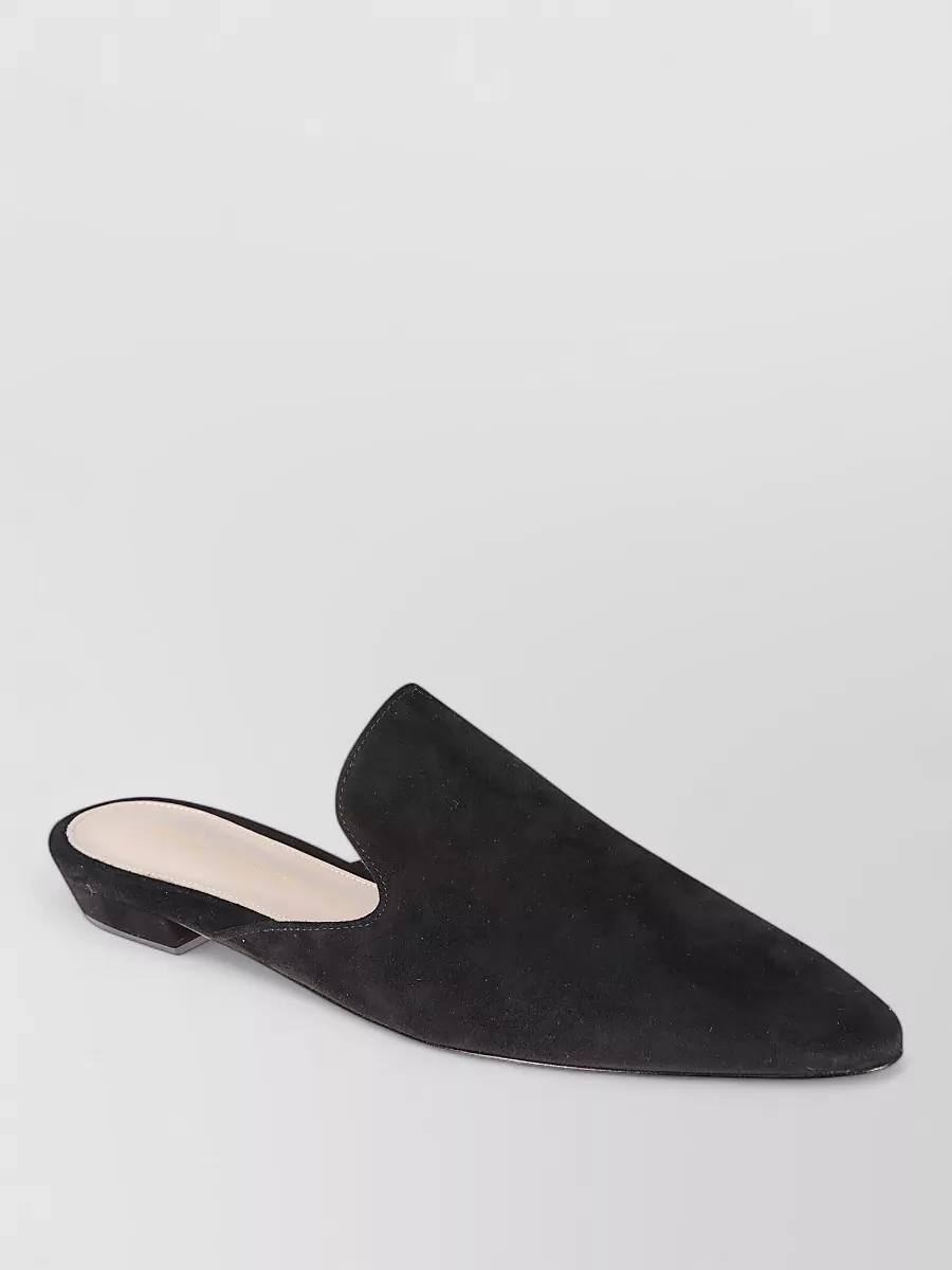 Gianvito Rossi suede mules