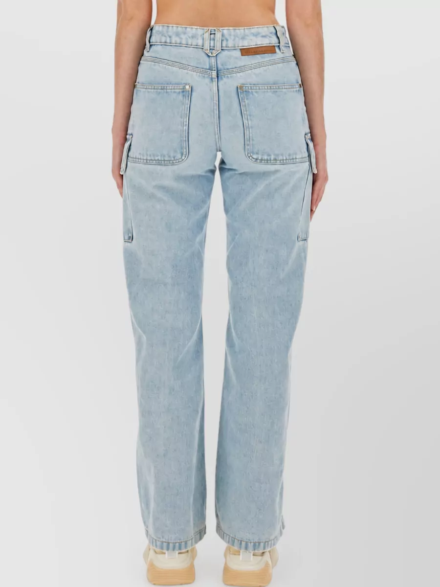 Stella Mccartney Straight-Leg Cargo Trousers
