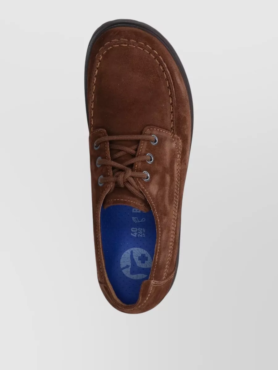 Birkenstock Leather Lace-Up Brogues