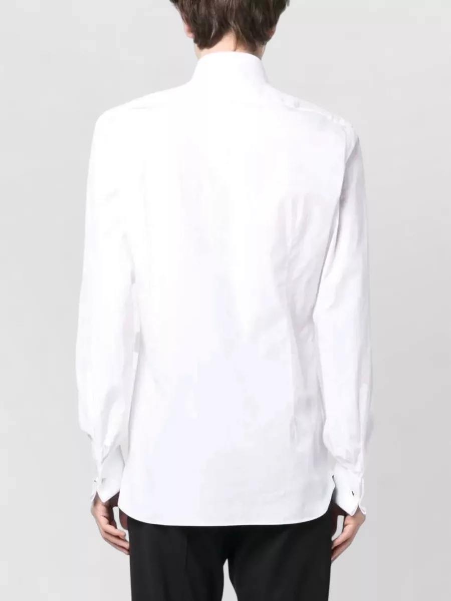 Tom Ford Ribbed Cotton Long-Sleeve Shirt