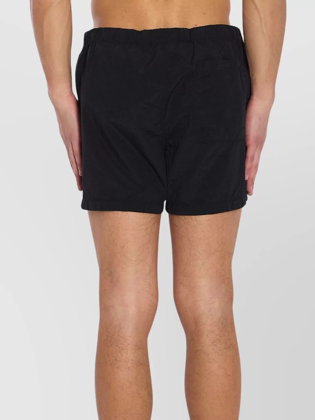 Stone Island Slim Fit Swim Trunks With Compass Patch