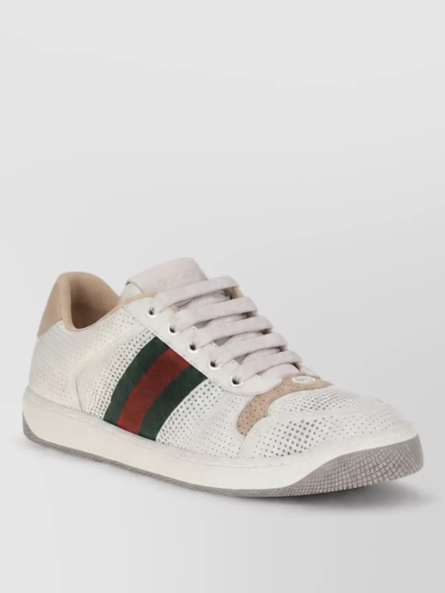 Gucci leather sneakers