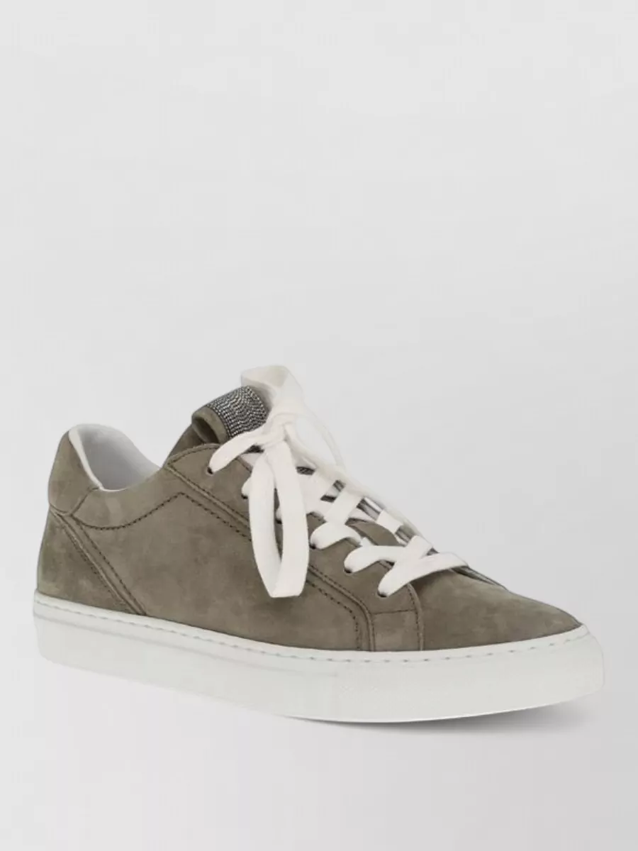 Brunello Cucinelli leather low-top sneakers