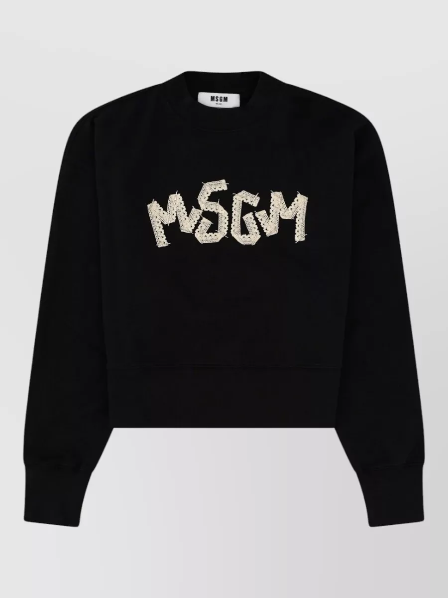 MSGM logo sweatshirt