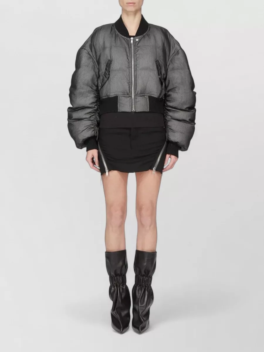 Rick Owens high-rise mini skirt