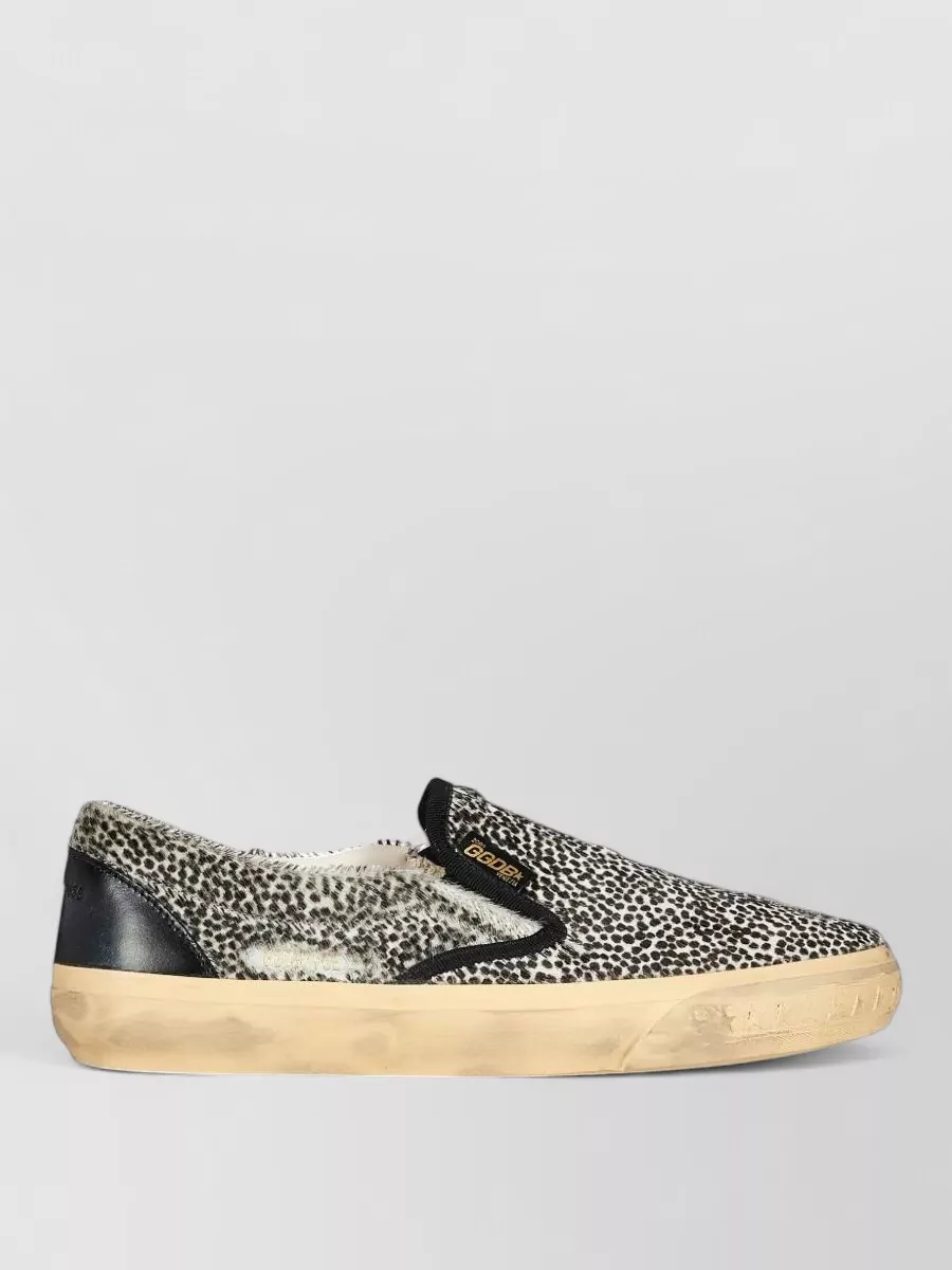 Golden Goose Leopard-Print Leather Slides