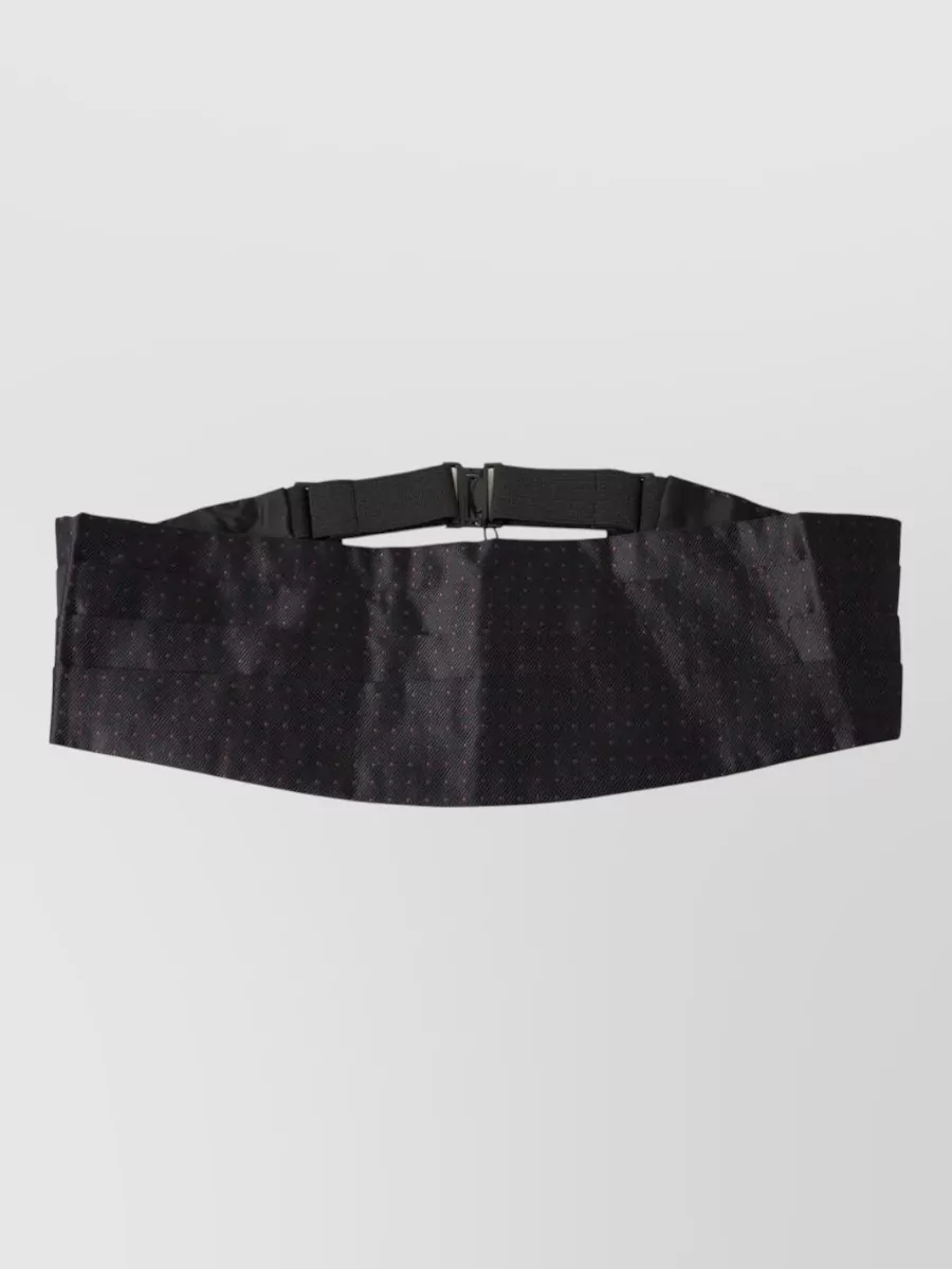 Dolce&Gabbana silk dotted cummerbund
