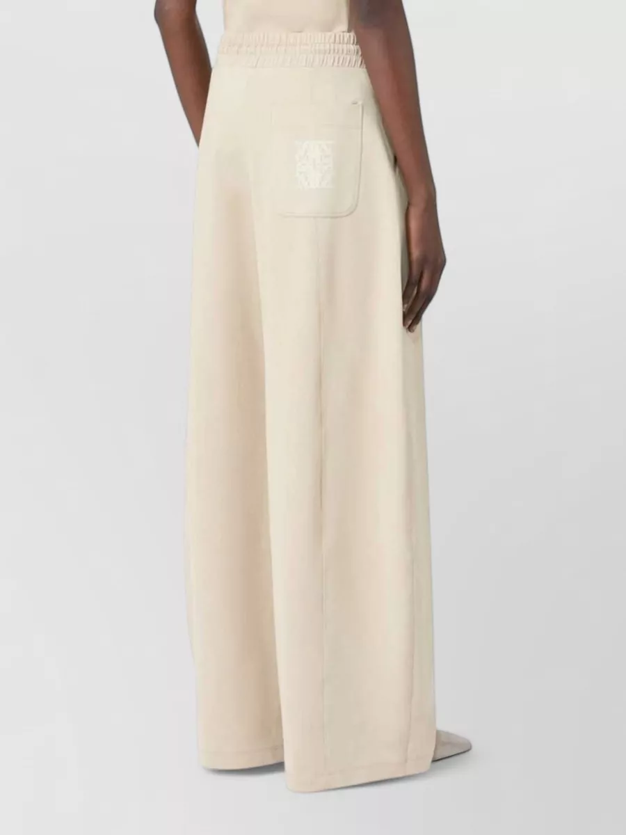 Max Mara Technical Jersey Barrel-Leg Trousers