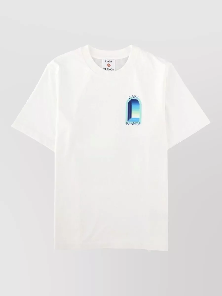Casablanca cotton printed t-shirt