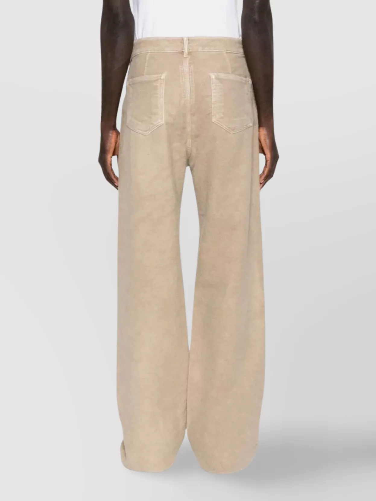 Rick Owens Drkshdw Wide-Leg 5-Pocket Denim Trousers