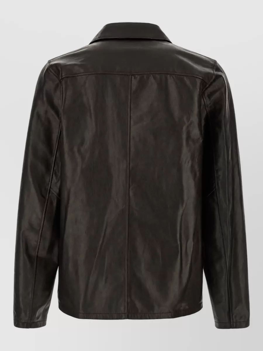 Our Legacy Leather Overshirt