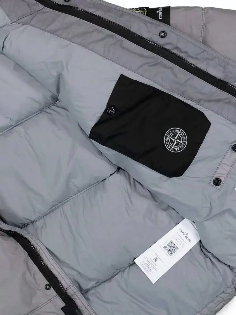 Stone Island Quilted Down Padded Coat