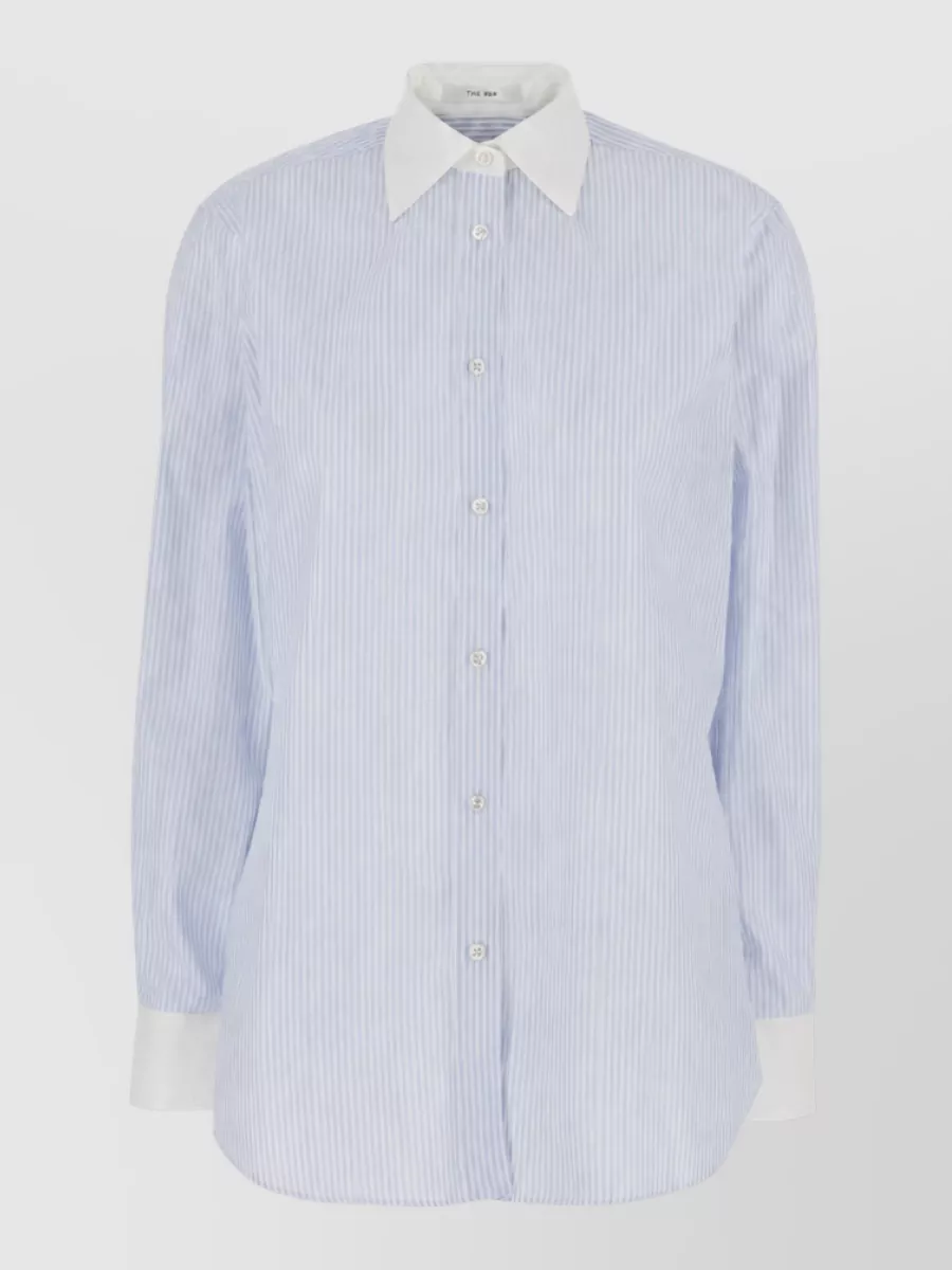 The Row striped shirt