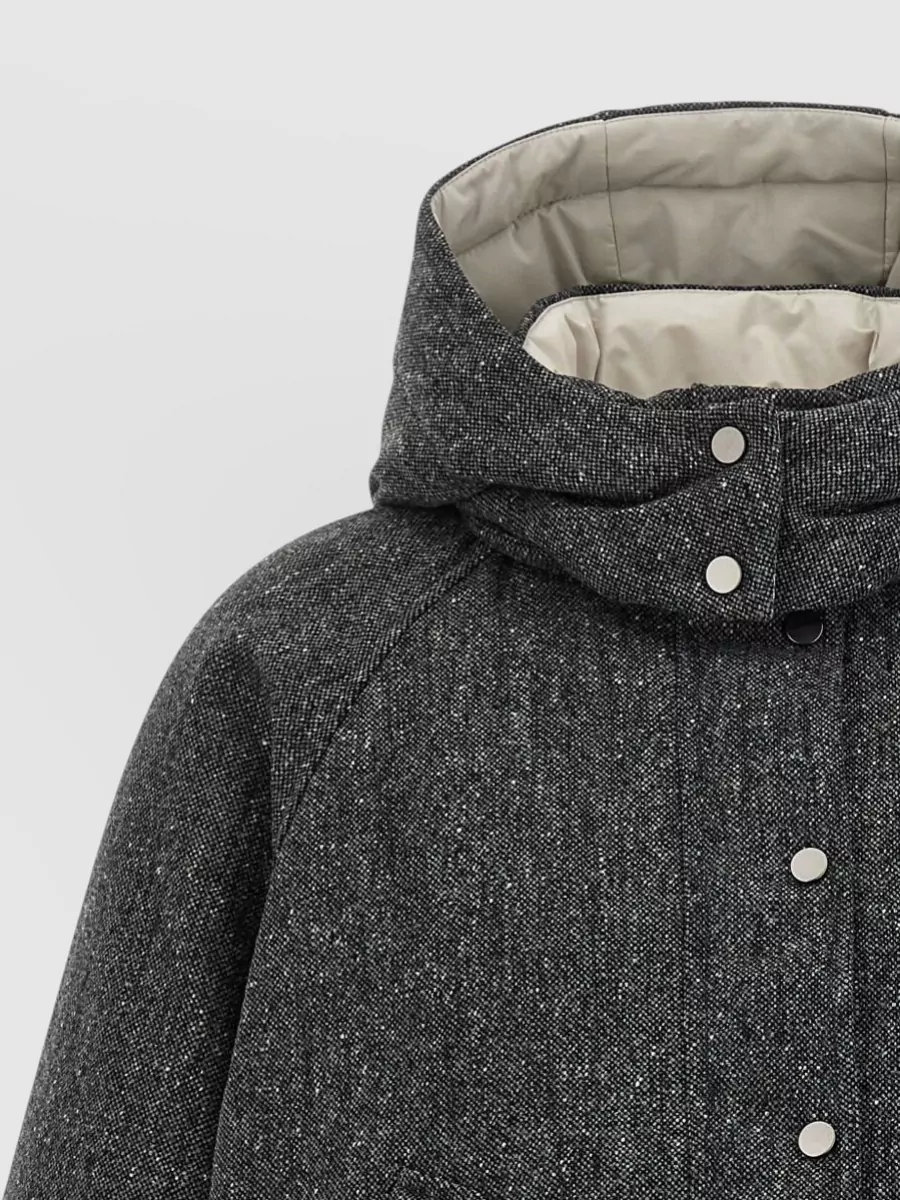 Brunello Cucinelli Wool Down Puffer Jacket