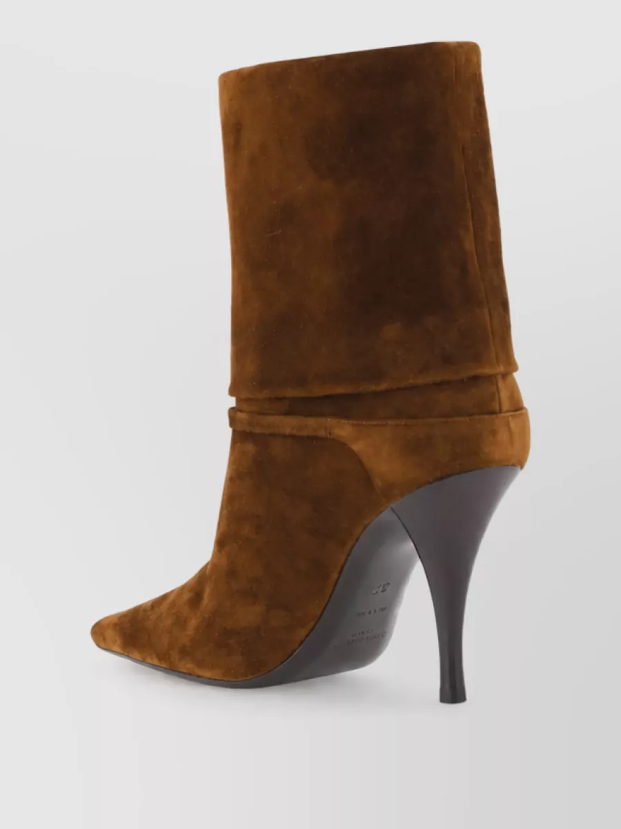 Saint Laurent Leather Ankle Boots