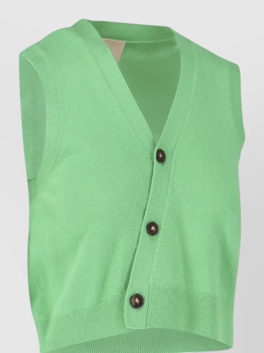 The Garment Cashmere-Blend Crewneck Tank Top