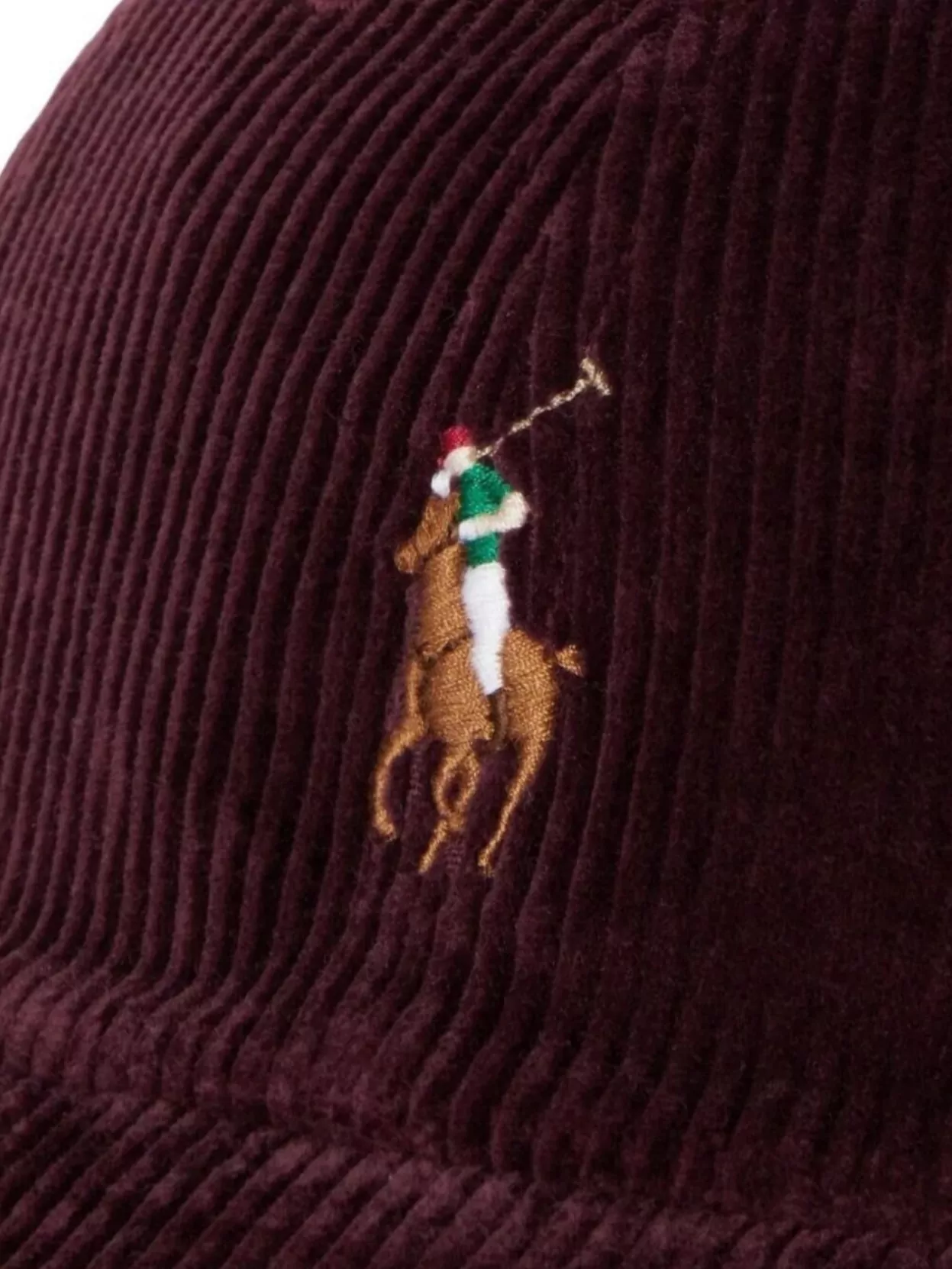Polo Ralph Lauren Curved Brim Corduroy Hat Cap
