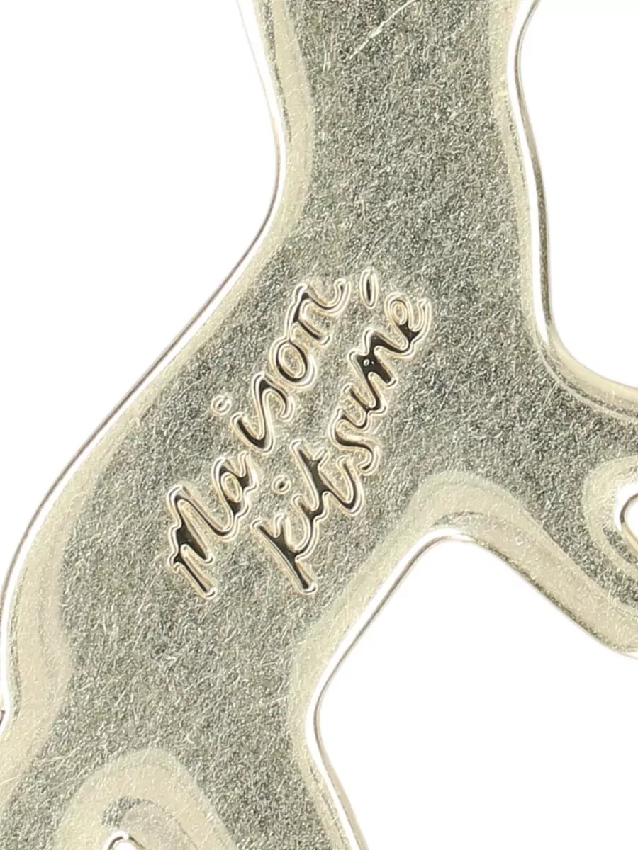 Maison Kitsuné Brass Keyring