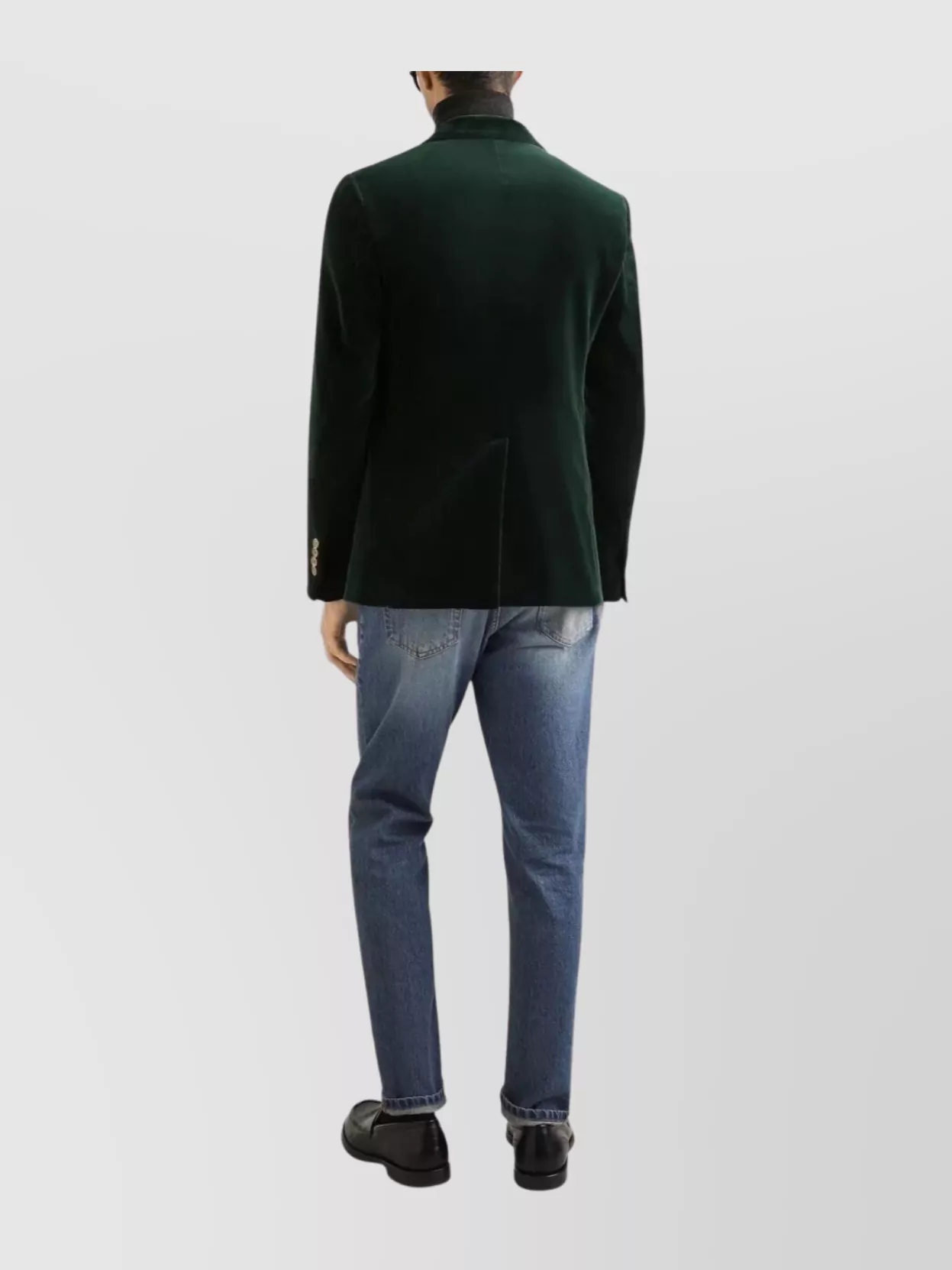 Dolce&Gabbana Sicilia Velvet Double-Breasted Jacket