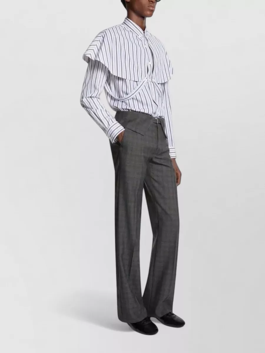 Dries Van Noten Striped Slim-Fit Cotton Shirt
