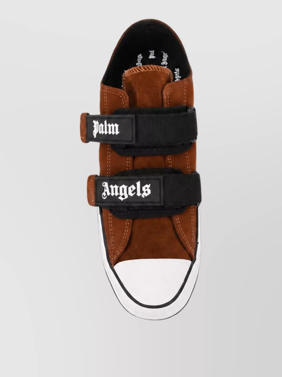 Palm Angels Calfskin Slip-On Sneakers