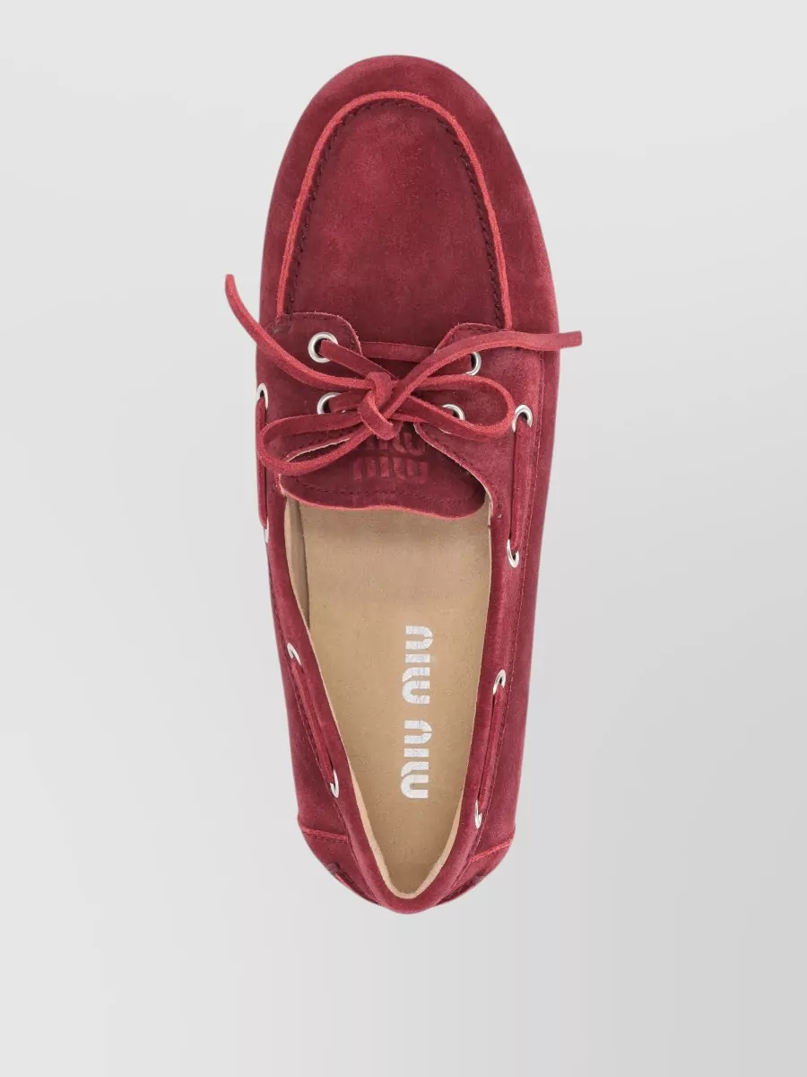 Miu Miu Suede Loafers
