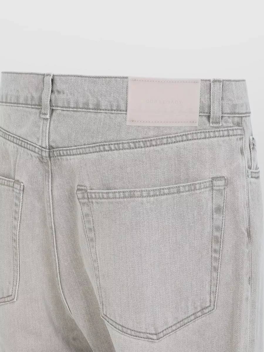Our Legacy Denim Straight-Leg Jeans