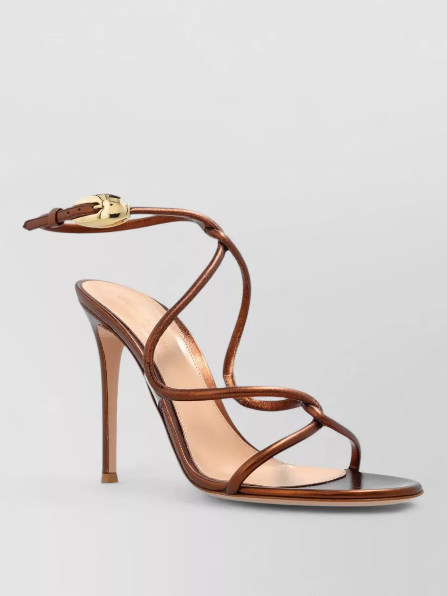 Gianvito Rossi Jungle Mamba High Heel Strappy Sandals