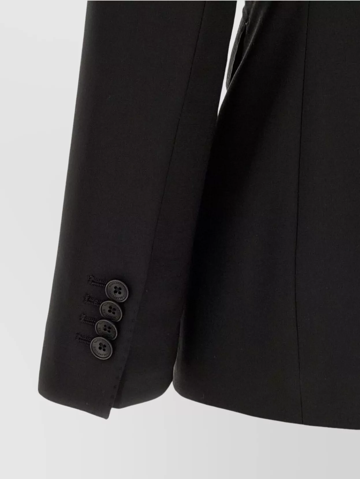Tagliatore Double-breasted Wool Blend Suit With Tailored Trousers In Black
