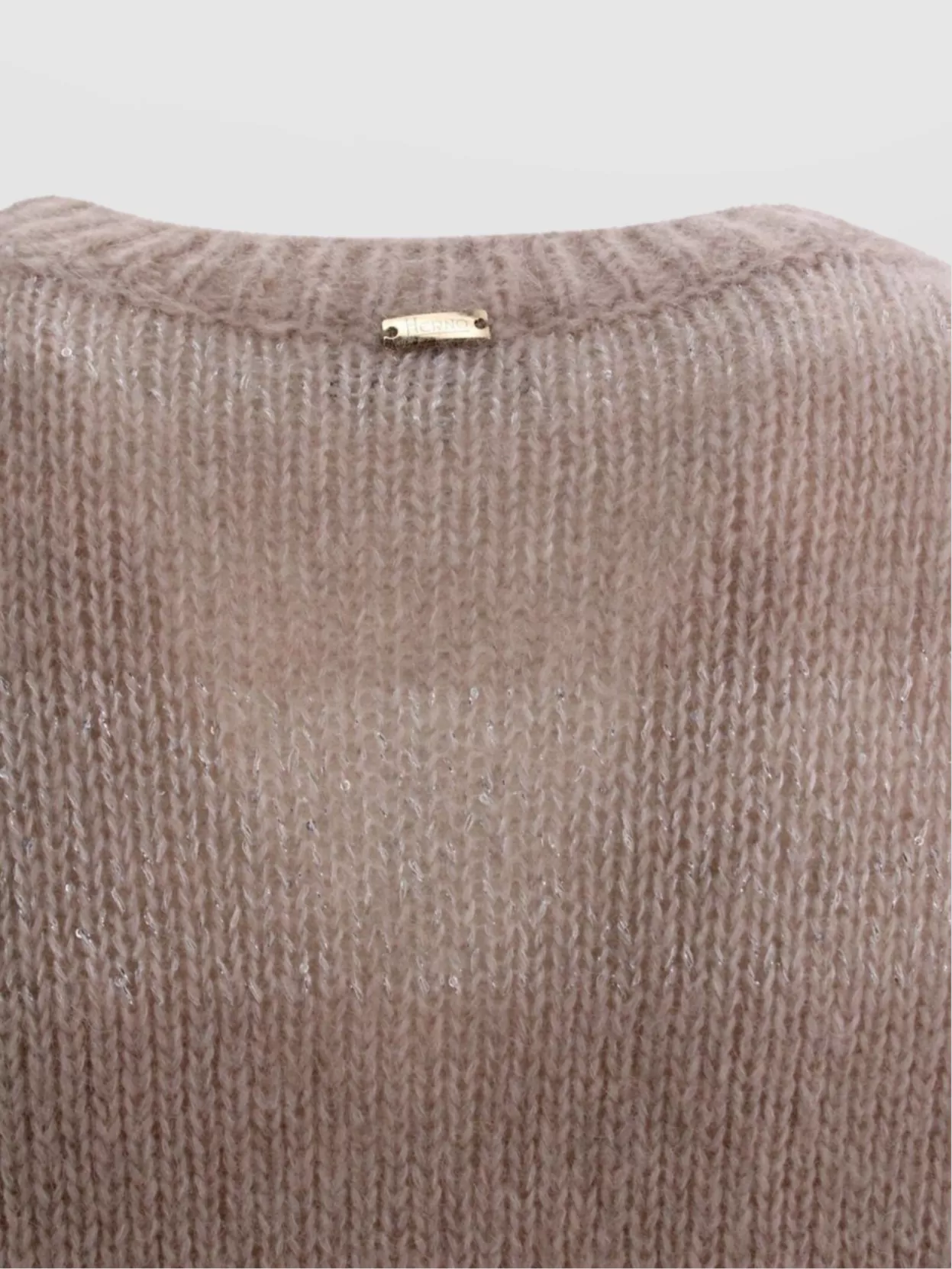 Herno Straight Cut Crew Neck Knit Jumper
