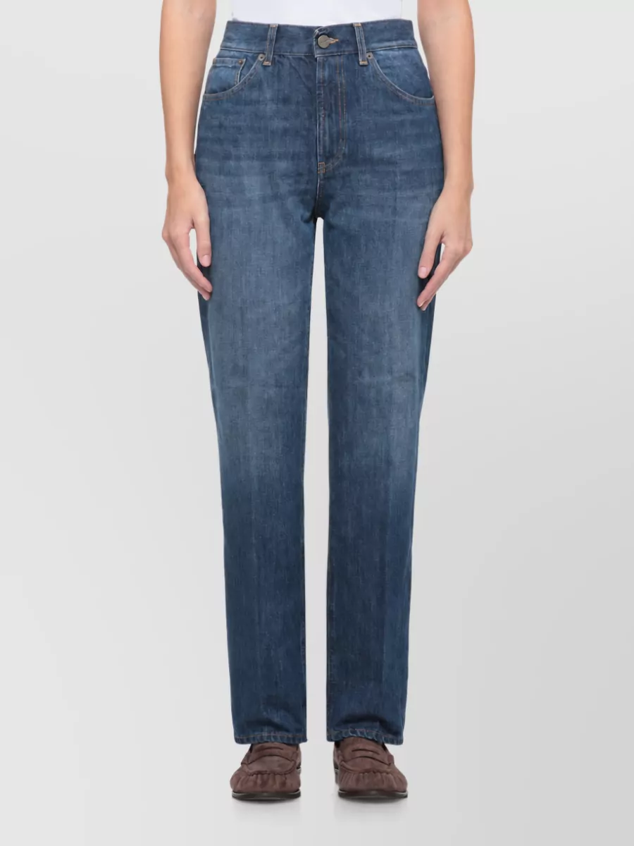 Dondup Straight-Leg Denim Jeans