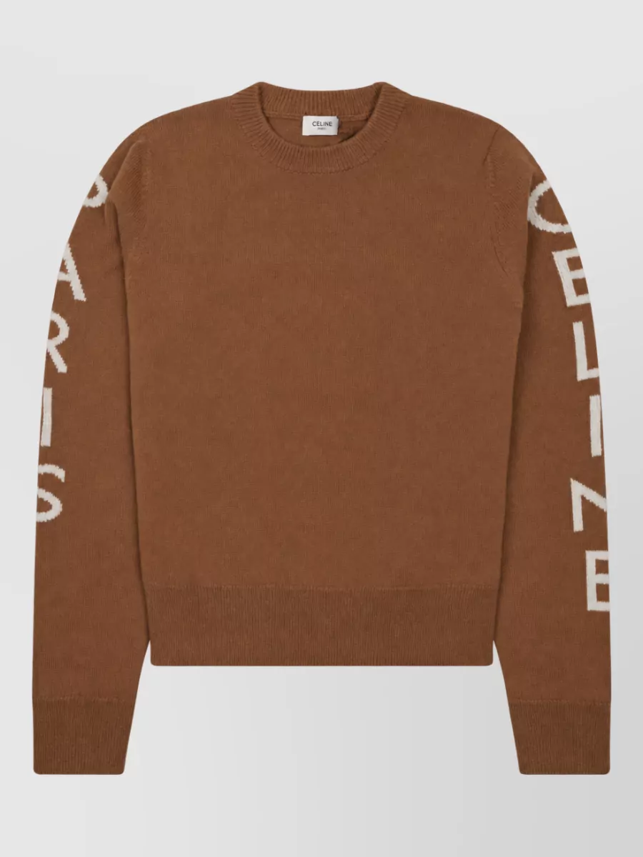 Celine wool cashmere sweatshirt
