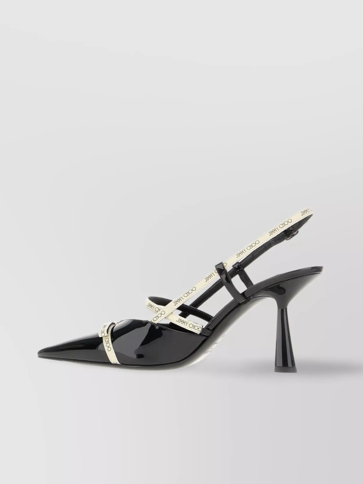 Jimmy Choo Leather Danica Pumps Glossy Finish