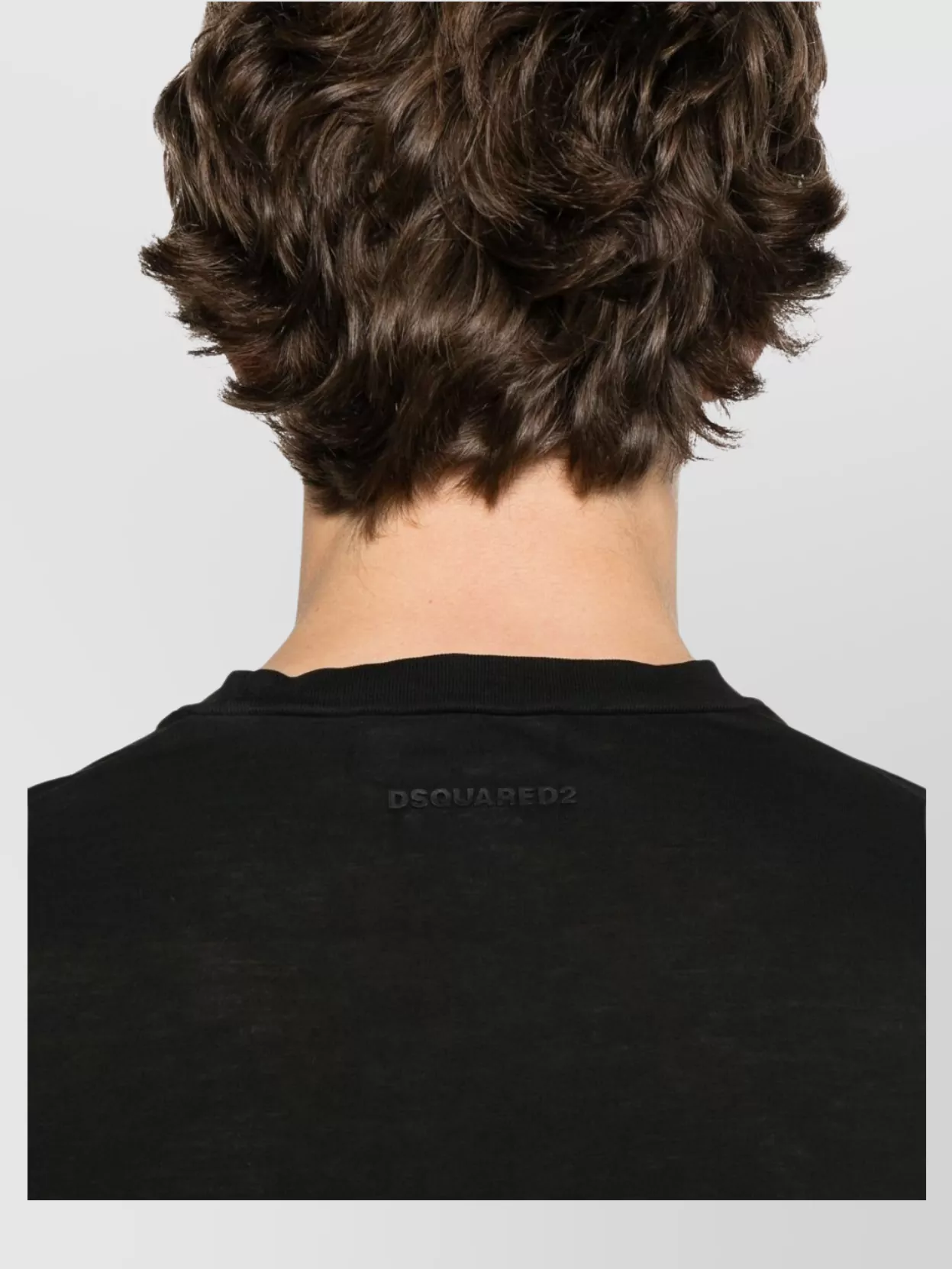 Dsquared2 Crew Neck Graphic Print Slogan T-Shirt