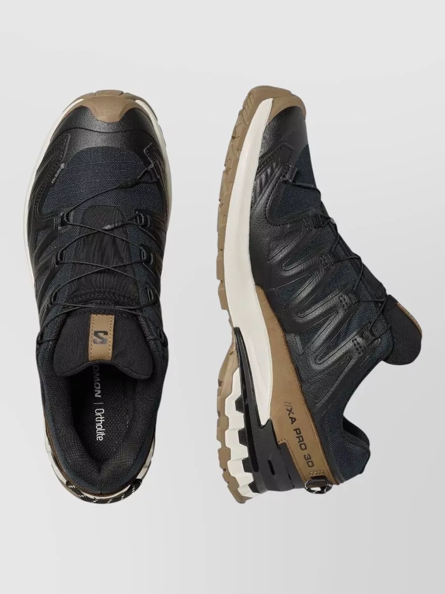 Salomon Leather Low-Top Sneakers