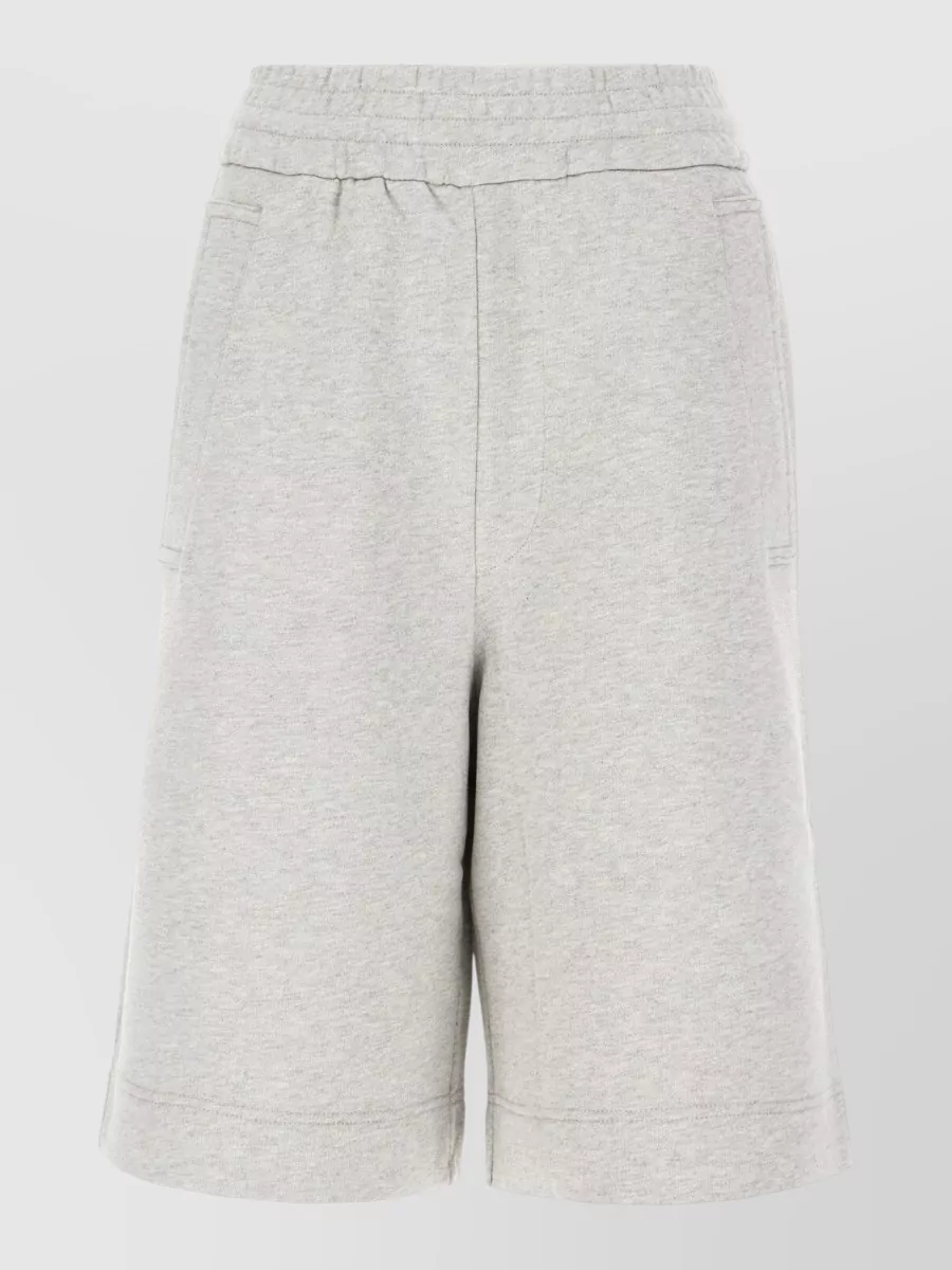 Dries Van Noten Tailored Shorts Side Pockets Back Pocket In Gray