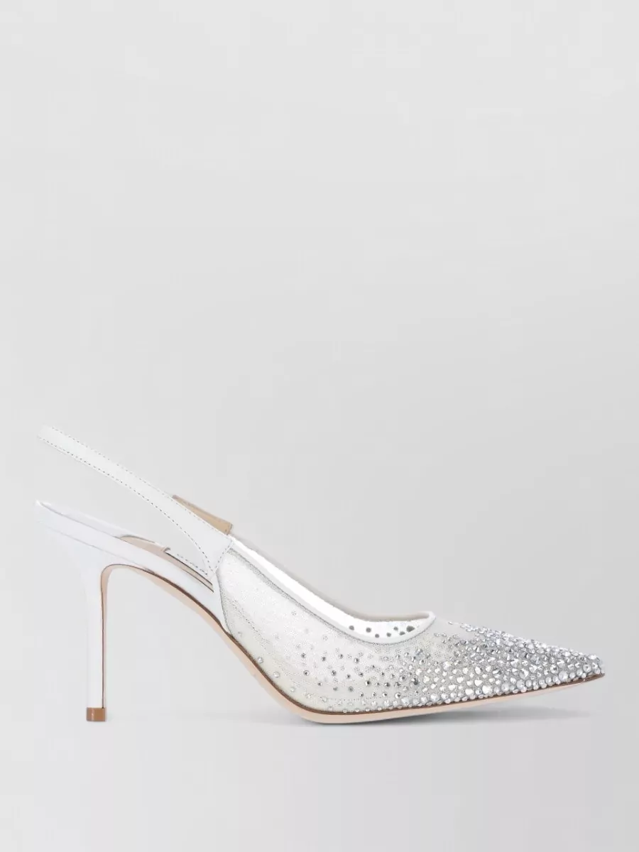 Jimmy Choo Crystal-Embellished Pumps