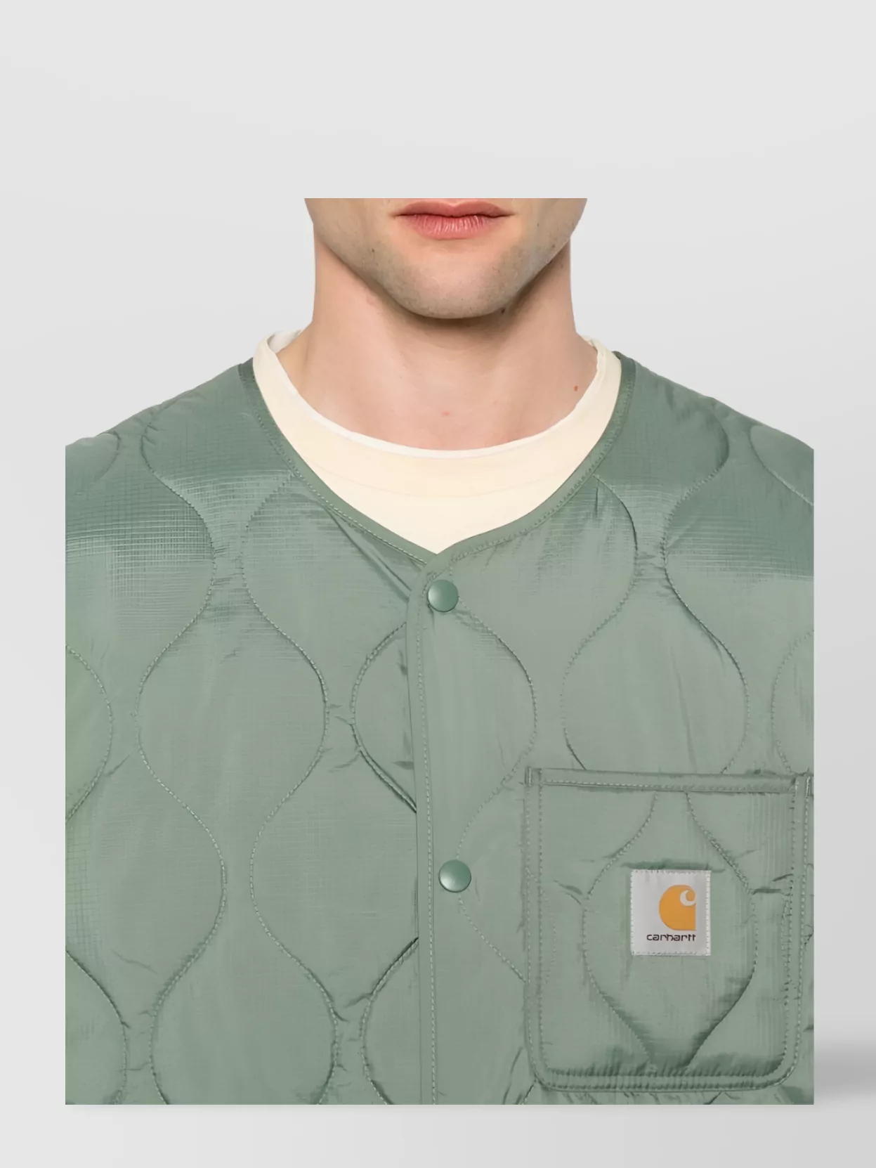 Carhartt Wip Quilted Front Patch Pockets Jacket